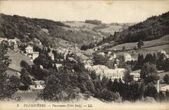 VINTAGE POSTCARD Plombieres Panorama