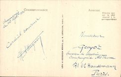 CPA Chamonix Le Mont Blanc Vu Du Brevent