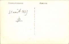 VINTAGE POSTCARD the Collar Of Aravis Descent In Laces Towards Cluzaz