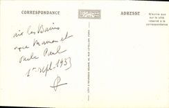 VINTAGE POSTCARD Aix Les Bains the Park During the Music