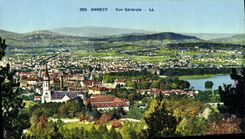 CPA Annecy Vue Generale