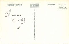 CPA Chamonix Mont Blanc Ligne Teleferique Plan Praz Sommet du Mont Blanc