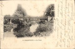 CPA Champigny Le Pont