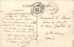 VINTAGE POSTCARD Royan Beach De Foncilion