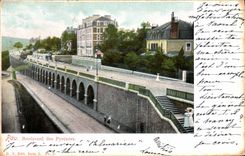 CPA Pau Boulevard Des Pyrenees