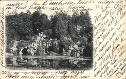 CPA Bois De Boulogne La cascade Paris 