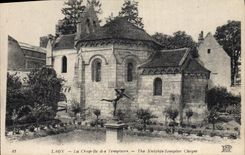 VINTAGE POSTCARD Laon Chapille Of Templiers