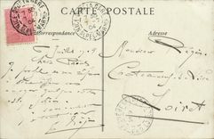 POSTAL de la VENDIMIA Niza el bulevar del sur y el paladar de la caminata del embarcadero