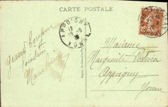 VINTAGE POSTCARD Lyon the Gallieni Bridge Old bridge of the South