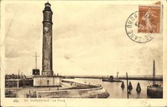 VINTAGE POSTCARD Dunkirk the Lighthouse