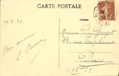 VINTAGE POSTCARD Auvergne Line D' Ambert With the Chair God the Trench And the Viaduct Of Mayres