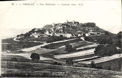 CPA Vezelay Vue Generale 