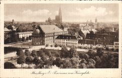 Panorama de Estrasburgo de la POSTAL de la VENDIMIA