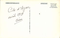 CPA Le Trayas La Corniche D'Or Vue Du Pont Notre Dame