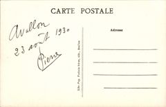 POSTAL Avallon de la VENDIMIA una visión de la esquina pintoresca tomada dominios