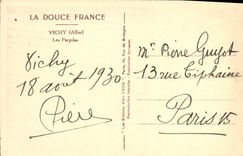 CPA Vichy Les Pergolas