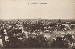 VINTAGE POSTCARD Mulhouse View