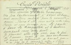 VINTAGE POSTCARD Saint Germain In Bush hammer the Terrace Round Not Of Rosarium the Sheet and the hurricane