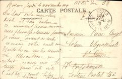 Alrededores de la POSTAL de la VENDIMIA de Royan santo Jorte De Didonne Rocks el puerto y el faro