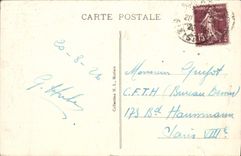 VINTAGE POSTCARD Roscoff Roc' H Illievec Taken Of the Fir trees