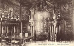 CPA Chateau Du Clos De Vougeot Grande Salle A Manger