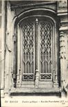 CPA Rouen Fenetre Gothique Rue Des Fourchettes