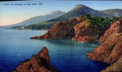 VINTAGE POSTCARD Peak D' Russet-red Aurele And Cape