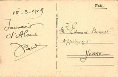 POSTAL Hilsenfirst Kahier Wasen Belchen Gegen Hilsenfirstebene de la VENDIMIA