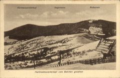VINTAGE POSTCARD Hartmannsweilerkopf Vom Belchen Gesehen