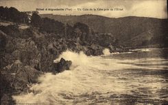 VINTAGE POSTCARD Hotel D' Aiguebelle a Corner Of the Dimension Close to the hotel