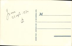 VINTAGE POSTCARD Dimension Of Azure Pergola