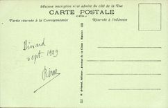 VINTAGE POSTCARD Dinard View Of the General Beach