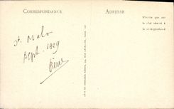 CPA Saint Malo Les Remparts