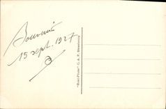 VINTAGE POSTCARD Nice Places Massena And Municipal Casino Tram