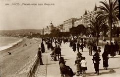CPA Nice Promenade Des Anglais