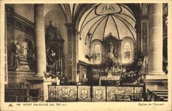VINTAGE POSTCARD Mount co. Odile Church of the convent