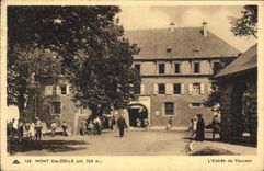 VINTAGE POSTCARD Mount co. Odile the entry of the convent
