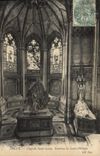 VINTAGE POSTCARD Dreux Vault Saint Louis Tomb of Philippe louis