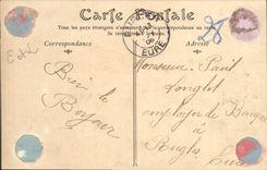 VINTAGE POSTCARD Dreux Vault Saint Louis Tomb of Philippe louis