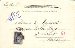 CPA Dijon Statue De St Bernard