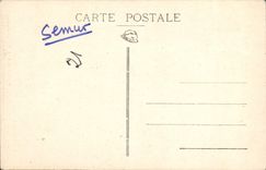 VINTAGE POSTCARD Semur Apse De I' Eglise Notre Dame Obelisk