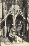 CPA Troyes La Porte De I'Eglise St Urbain