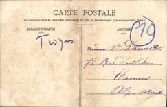 VINTAGE POSTCARD Troyes Hotel De Marisy