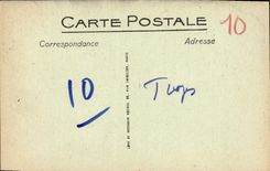 VINTAGE POSTCARD Troyes Old Abbey Of Sainte Marie Es Surfaces the Cloister