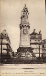 VINTAGE POSTCARD Troyes the Monument Of the Children De I' Aube