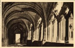 VINTAGE POSTCARD the Chair God the Abbey One Of the Galleries Of the Cloister