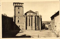 VINTAGE POSTCARD the Chair God the apse of the Abbey and the tower Clementine