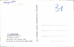 MODERN CARD Toulouse Cathedral St Etienne Chorus the vaults Stalls the retable of the Master furnace bridge