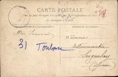 CPA Toulouse Vue Generale Sur La Garonne