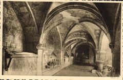 VINTAGE POSTCARD Holy Bertrand De Comminges the gallery of the tombs